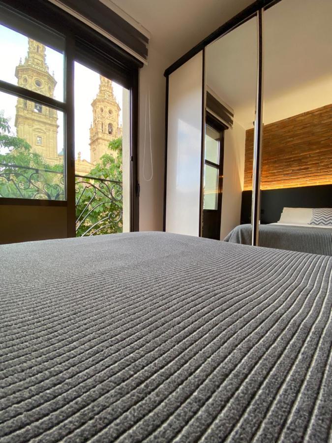 Apartamento La Redonda Catedral Y Aire Acondicionado Logroño Dış mekan fotoğraf